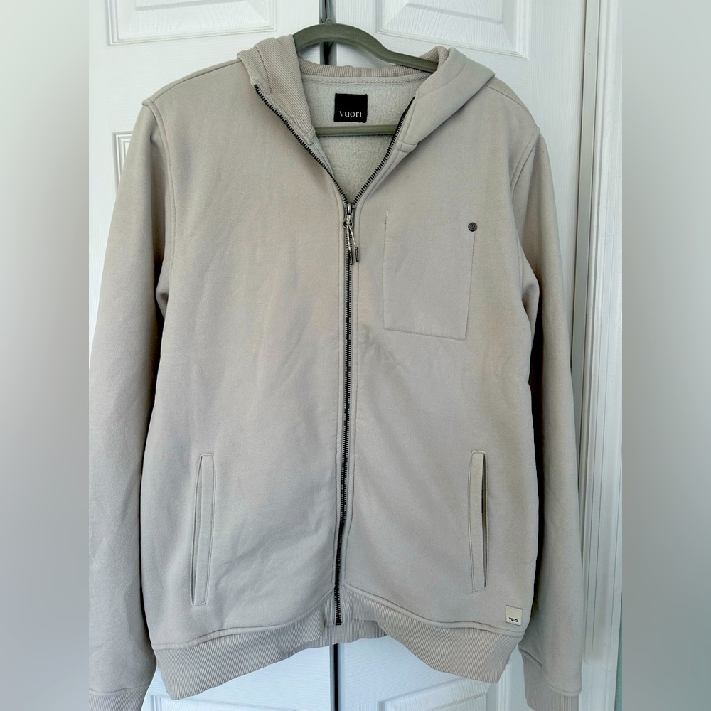 Vuori Seaside Hoodie Full Zip Medium